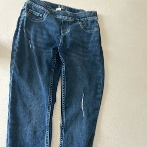 justice mid rise jean leggings